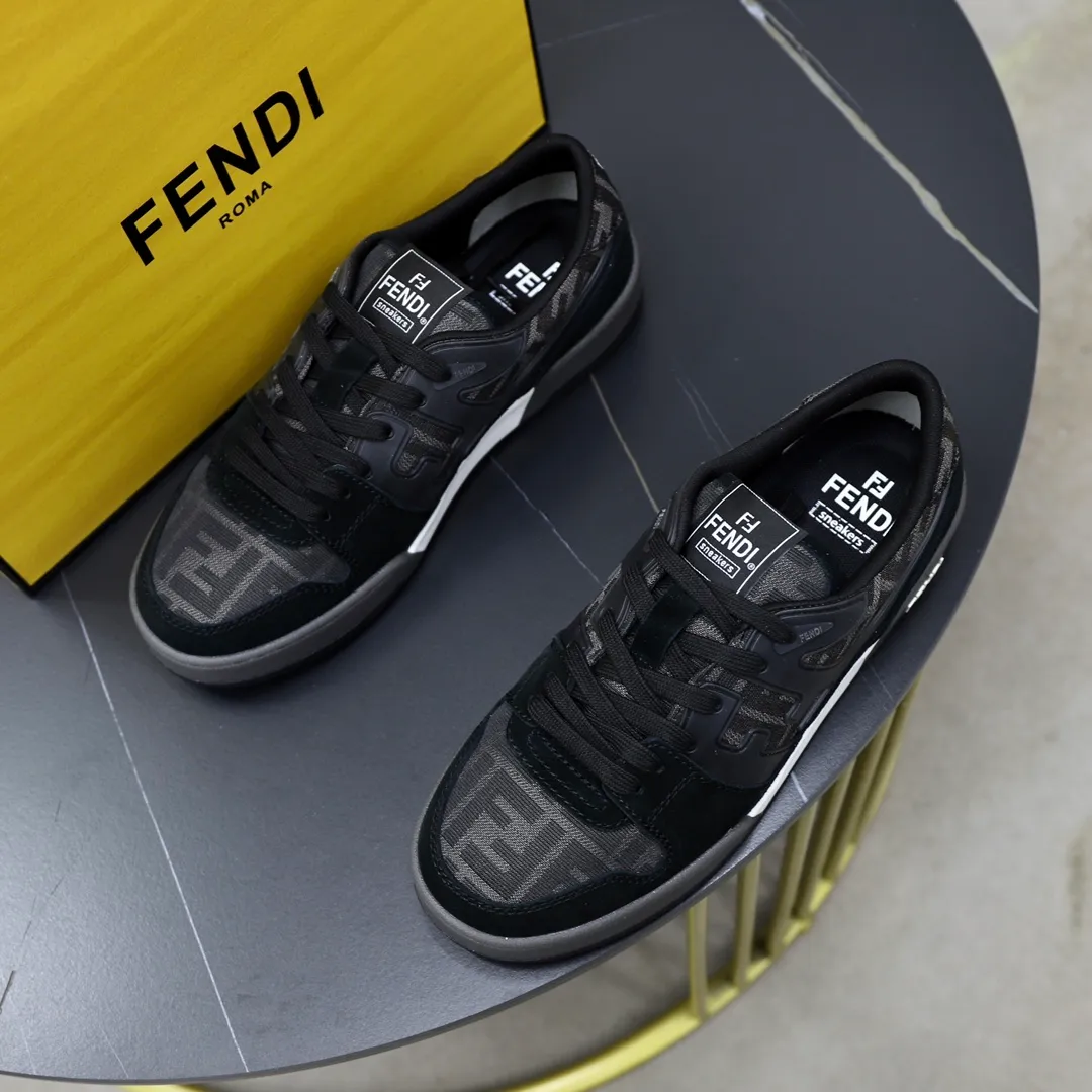 Ex-factory price: 580🔥Couple model (top original order) Brand: FENDI Size: 35-44 (customized for men 38 and 45) Grade: original order quality high version Material: imported original cowhide stitching➕ high-quality and comfortable lining original TPU lightweight non-slip outsole Style category: travel fashion casual shoes versatile trend